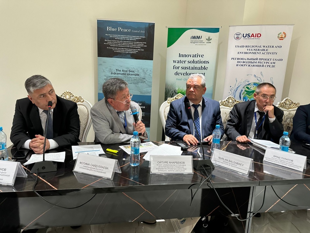 Dushanbe Water Process: NAS members took part in the Science and Technology Forum