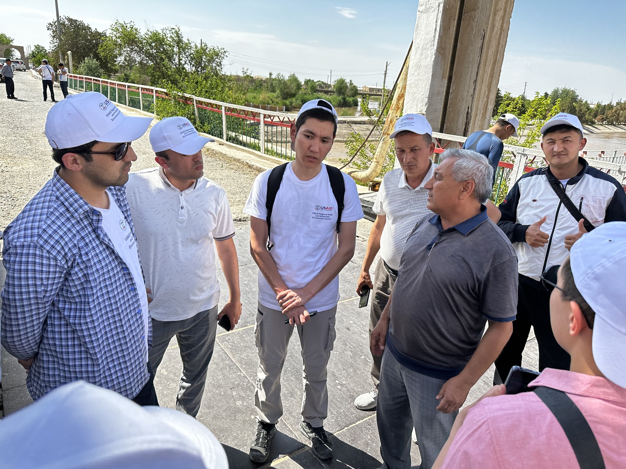 The Amu Darya River Basin Expedition continued upstream toward Tajikistan