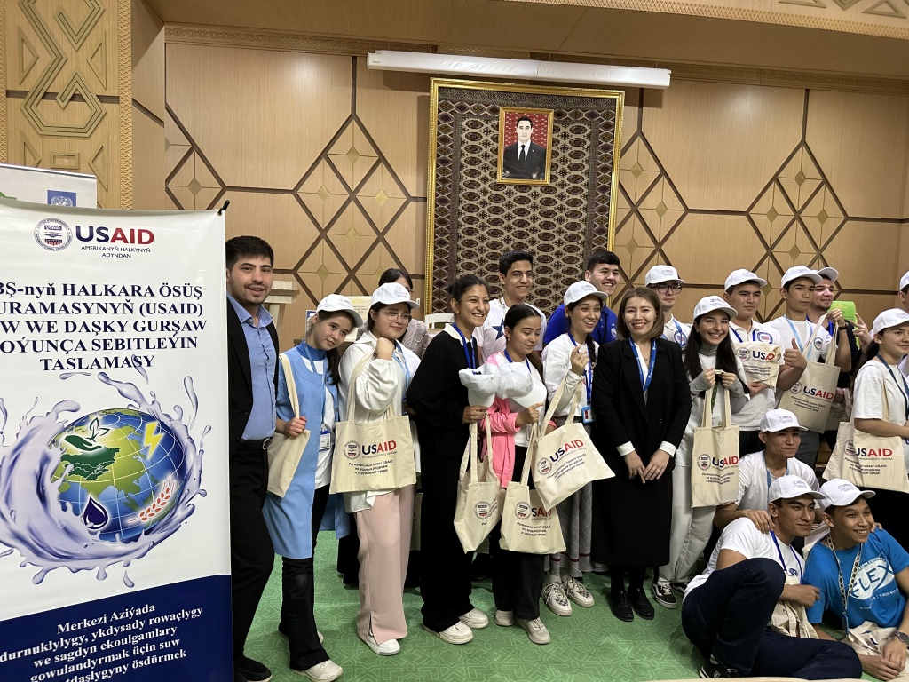 Youth Eco-Festival in Dashoguz: WAVE Activity Presented Its Results