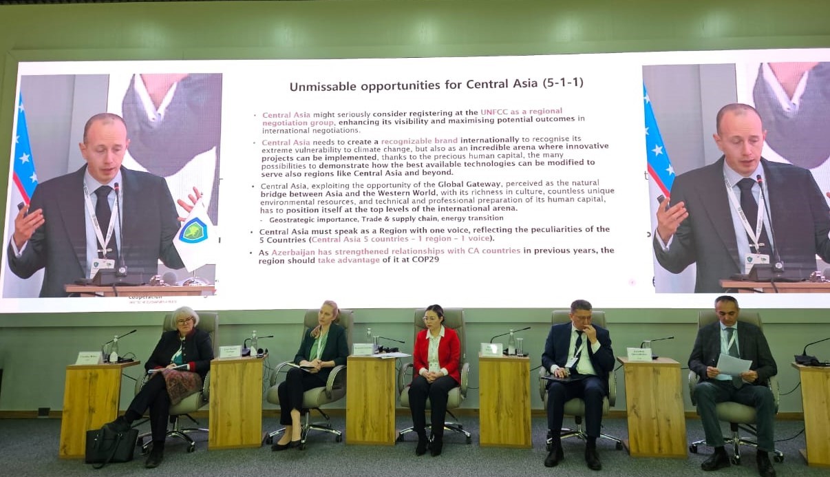 UNFCCC COP28 outcomes and COP 29 plans discussed in Tashkent