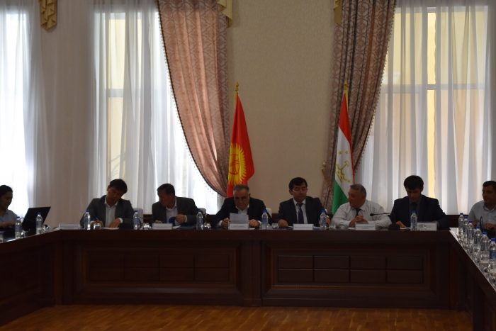 Совместное таджикско-кыргызское заседание Малых бассейновых советов рек Исфана/Аксу