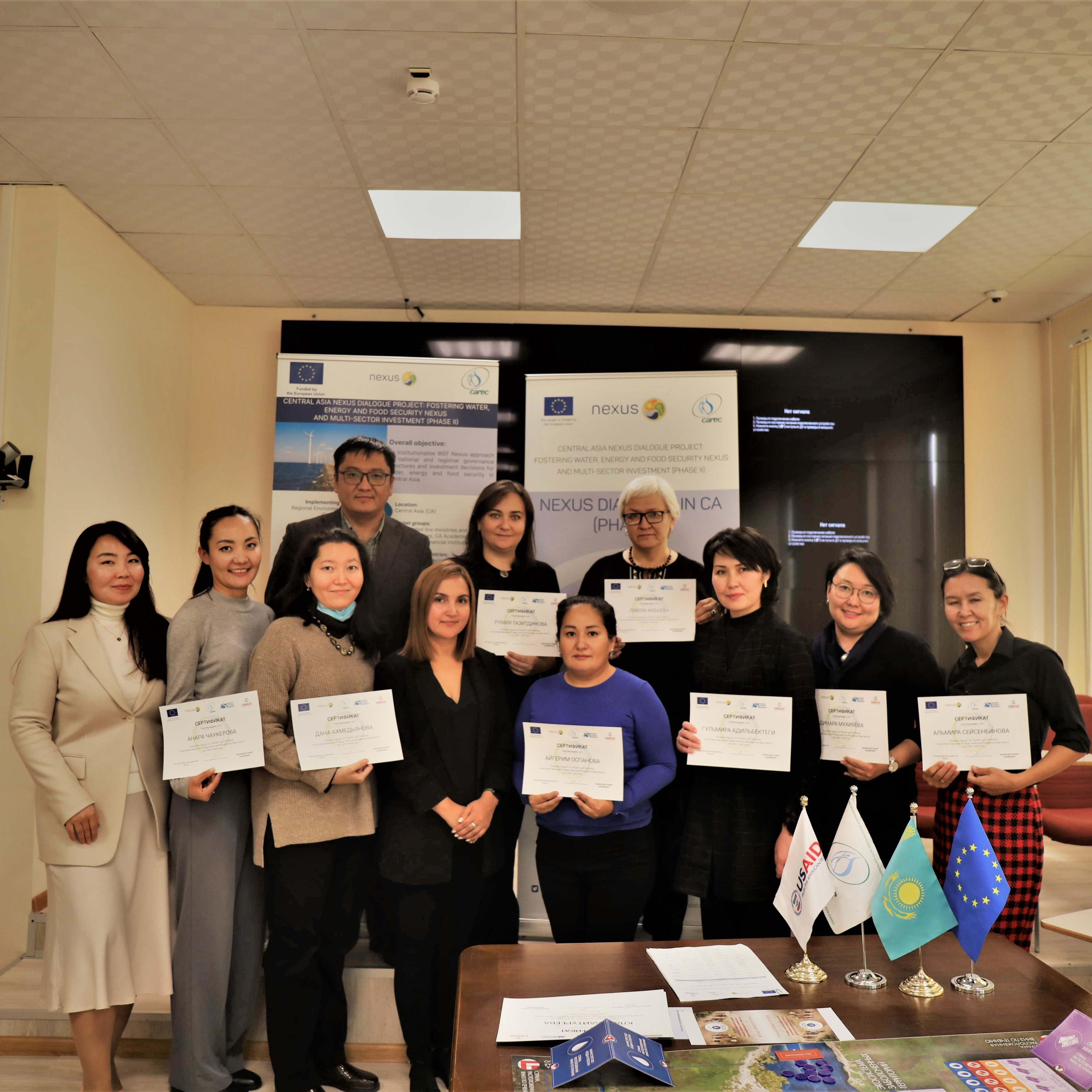 Тренинг для тренеров по Интерактивной Нексус Симуляции в Евразийском национальном университете им. Л.Н.Гумилева